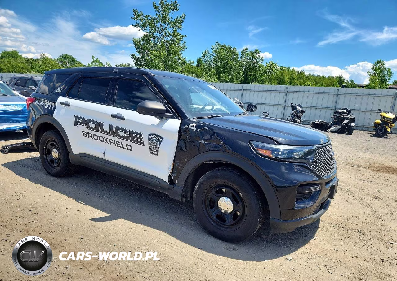 2021 Ford Explorer Police Interceptor VIN:1FM5K8AB6MGC33730 - 4