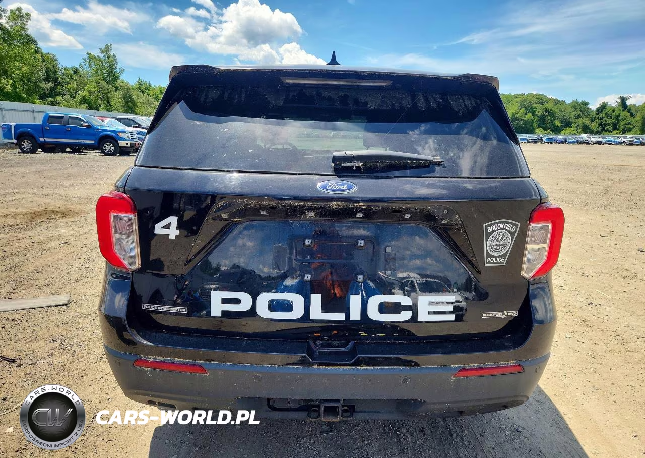 2021 Ford Explorer Police Interceptor VIN:1FM5K8AB6MGC33730 - 6