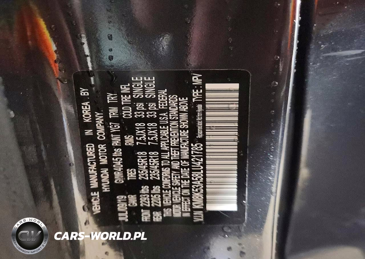 2020 Hyundai Kona Ultimate VIN:KM8K53A58LU421785 - 13