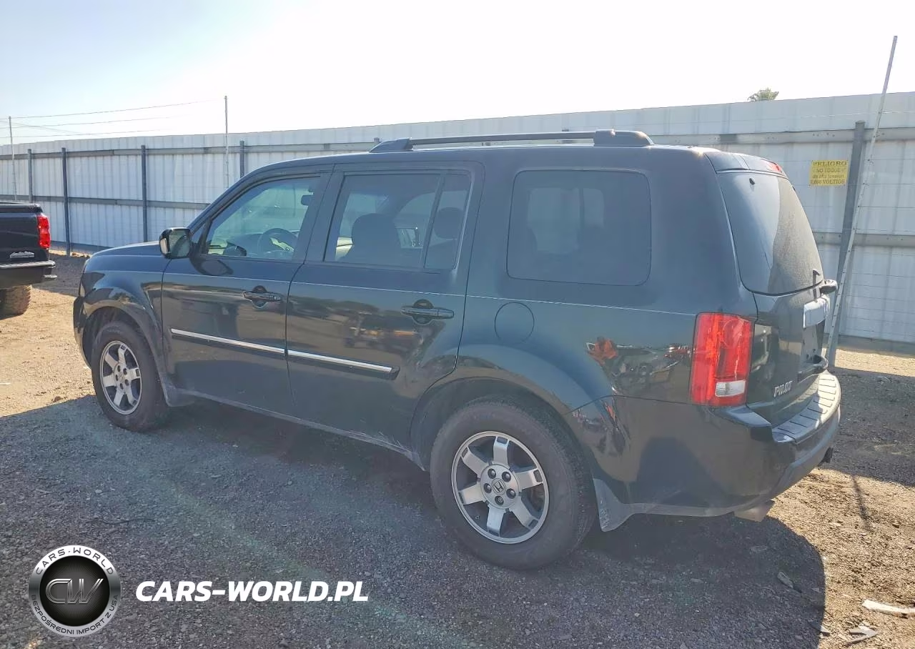 2010 Honda Pilot Touring VIN:5FNYF3H99AB016755 - 2