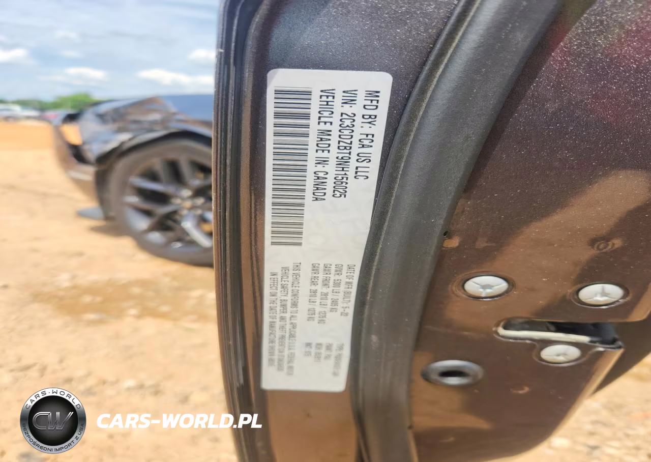 2022 Dodge Challenger R VIN:2C3CDZBT9NH156025 - 12