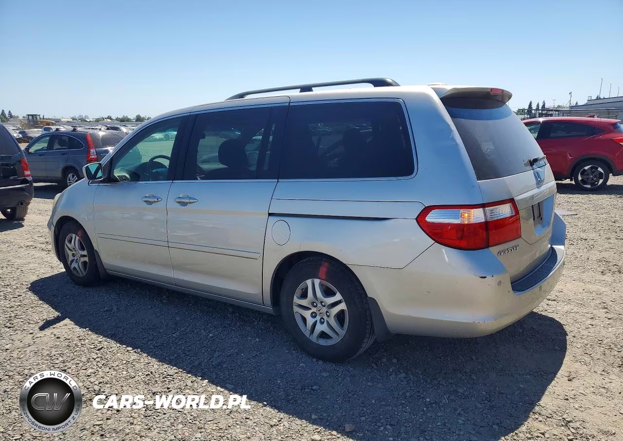 2007 Honda Odyssey Exl VIN:5FNRL38797B431367 - 2