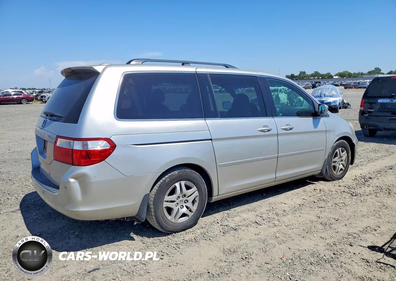 2007 Honda Odyssey Exl VIN:5FNRL38797B431367 - 3