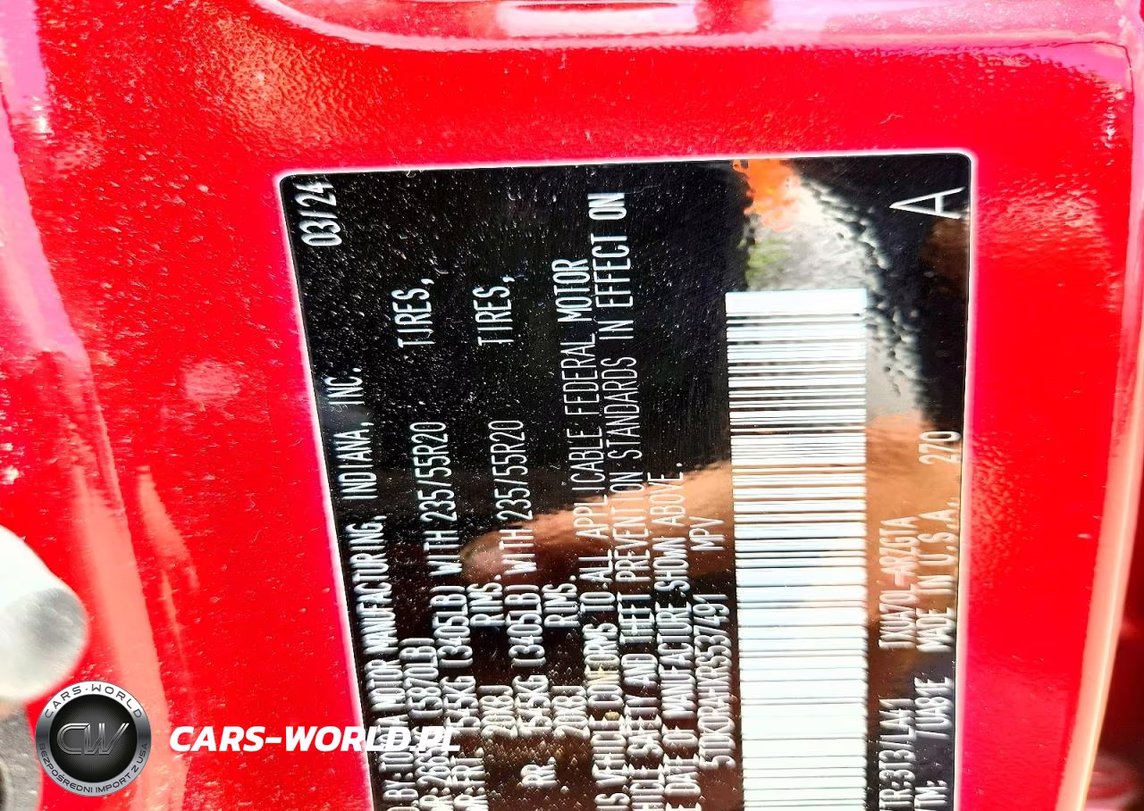 2024 Toyota Highlander Platinum VIN:5TDKDRAHXRS537491 - 12