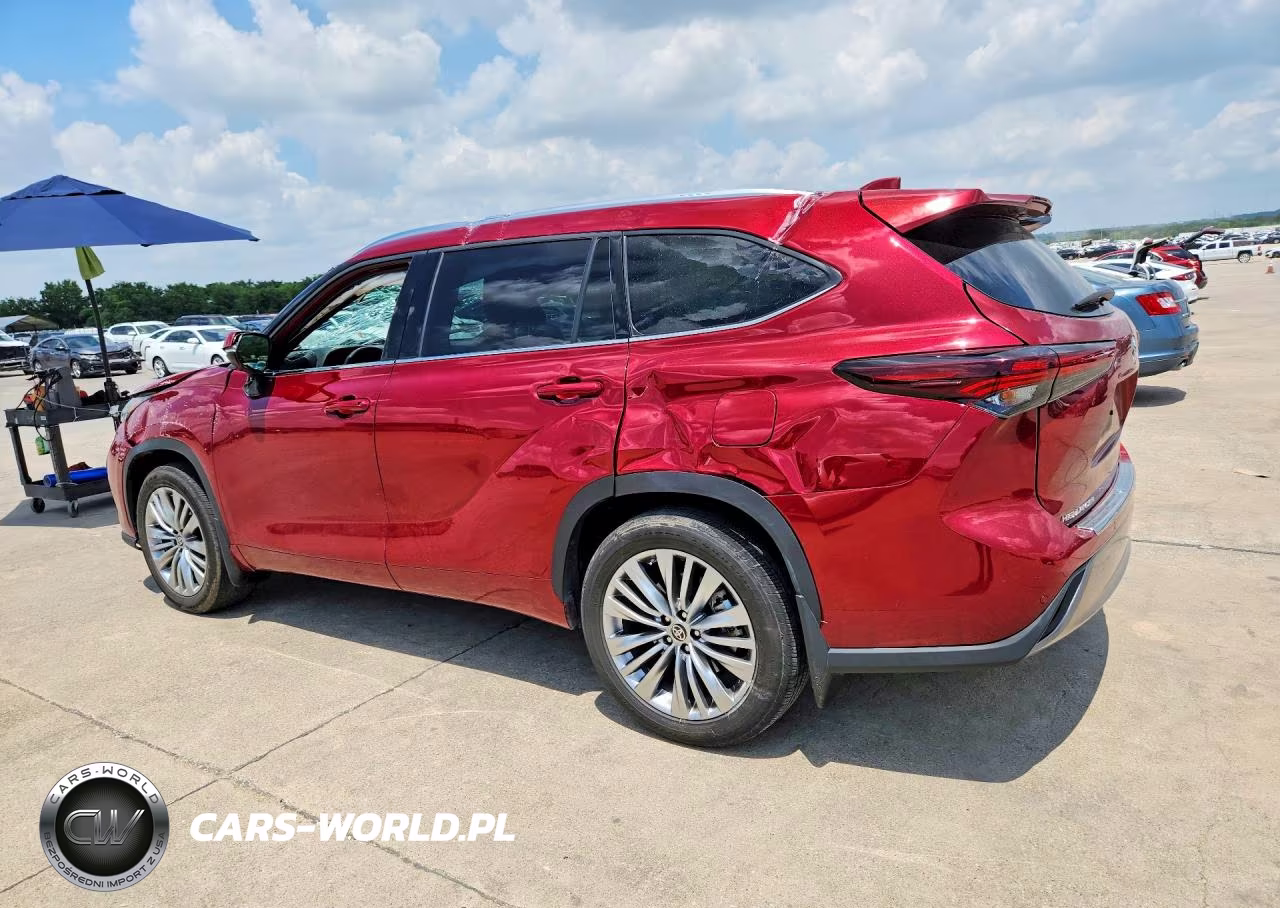 2024 Toyota Highlander Platinum VIN:5TDKDRAHXRS537491 - 2