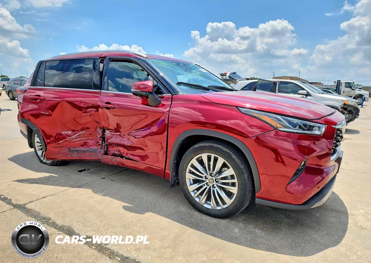 2024 Toyota Highlander Platinum VIN:5TDKDRAHXRS537491 - 4