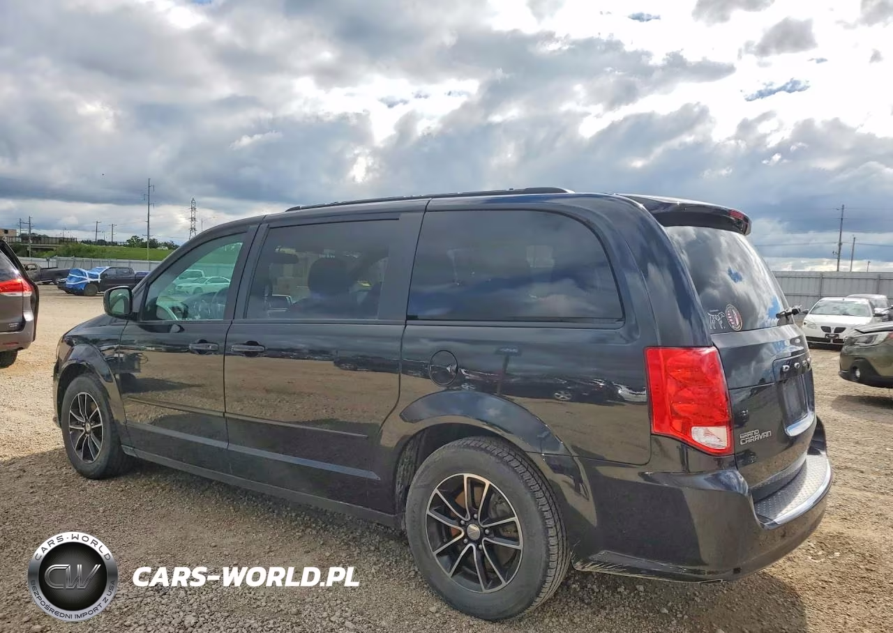2017 Dodge Grand Caravan Gt VIN:2C4RDGEGXHR838340 - 2
