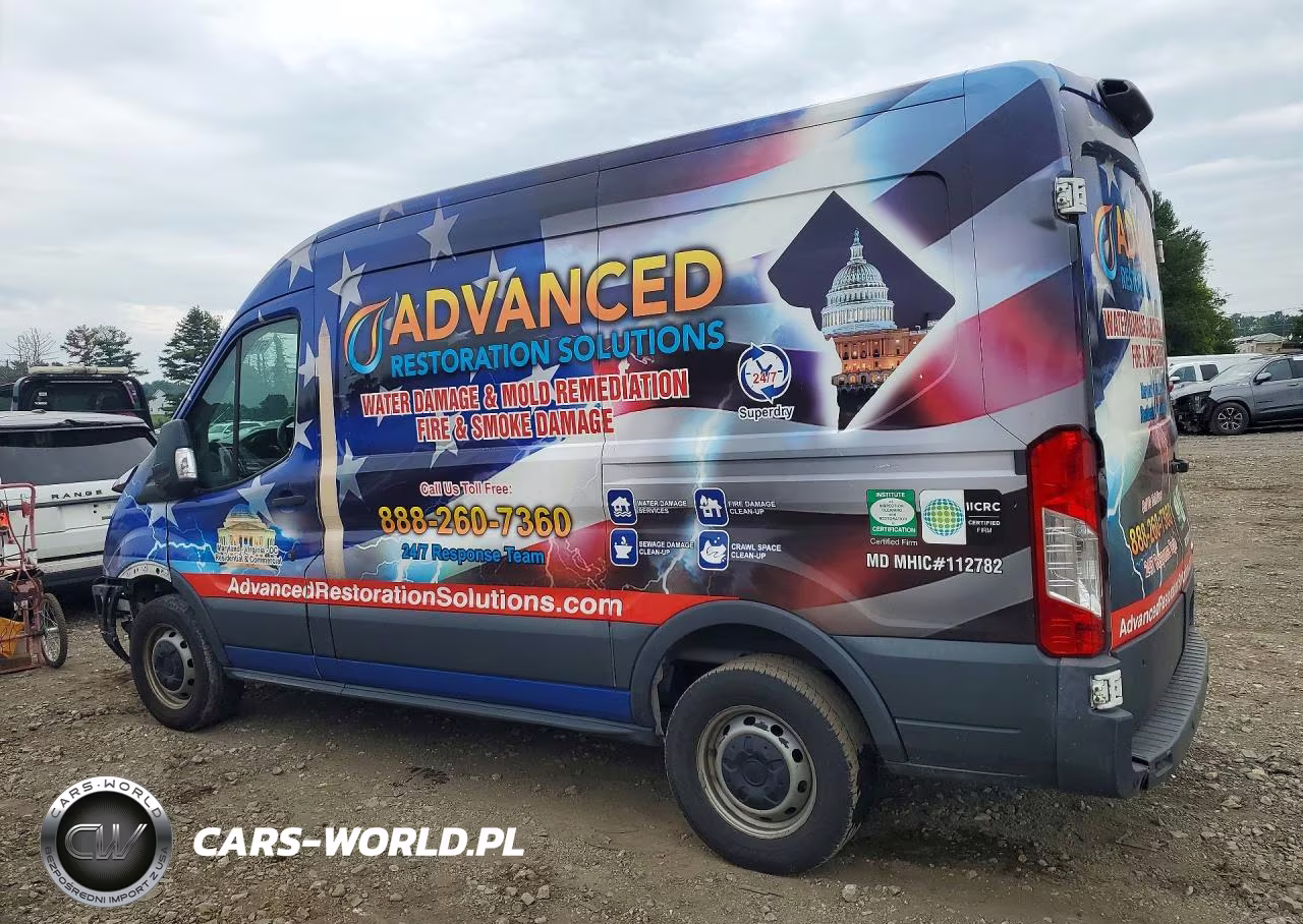 2018 Ford Transit T-250 VIN:1FTYR1CM8JKA77993 - 2