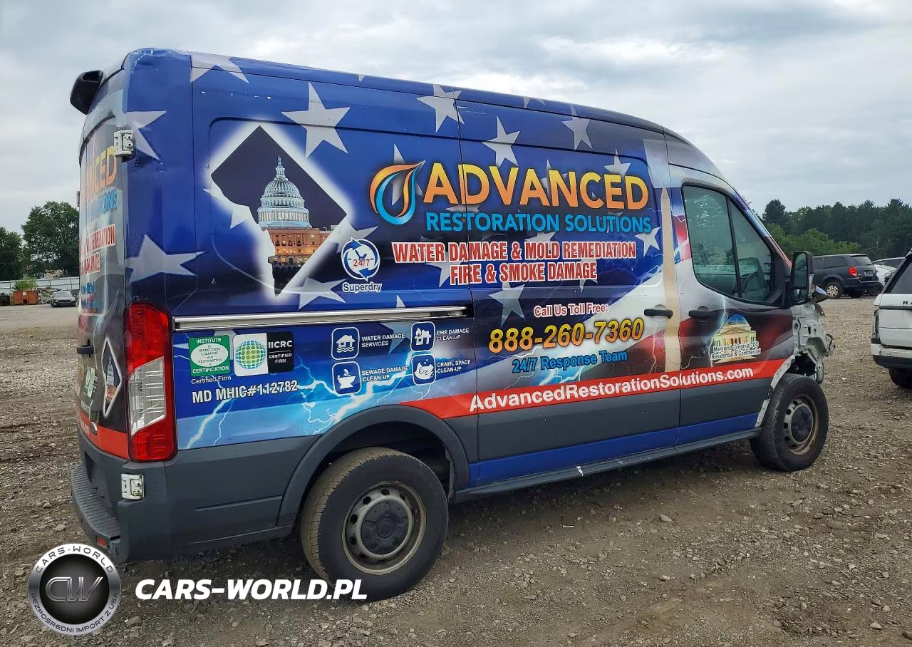 2018 Ford Transit T-250 VIN:1FTYR1CM8JKA77993 - 3