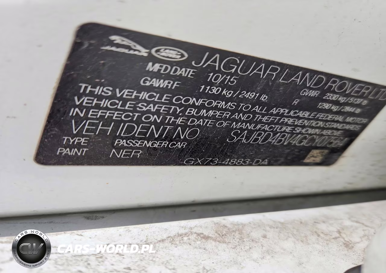 2016 Jagu Xf VIN:SAJBD4BV4GCY07564 - 12