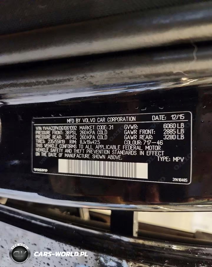 2016 Volvo Xc90 T6 VIN:YV4A22PK0G1061092 - 13