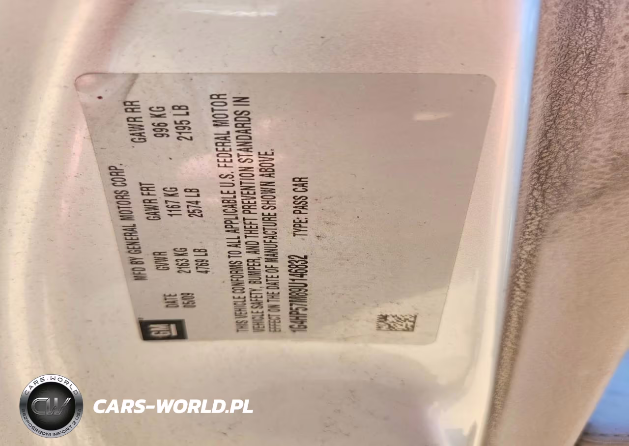 2009 Buick Lucerne Cx VIN:1G4HP57M89U146832 - 12