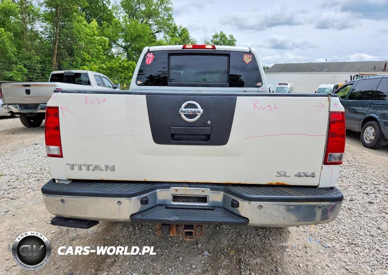 2012 Nissan Titan Sv VIN:1N6AA0EC7CN303706 - 6