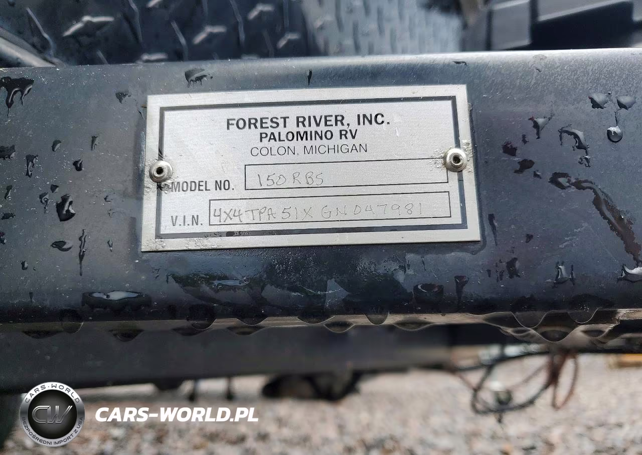 2016 Forest River Palomini Camper VIN:4X4TPA51XGN047981 - 8