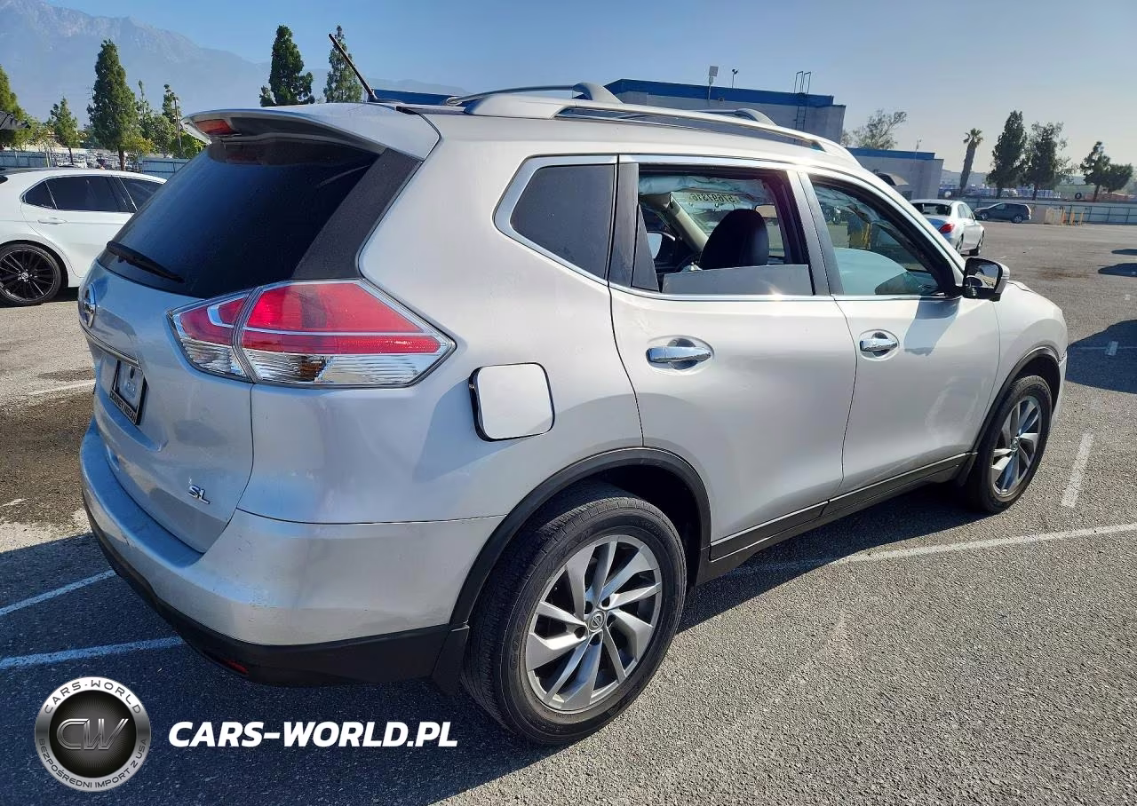2015 Nissan Rogue Sl VIN:5N1AT2MT9FC861580 - 3