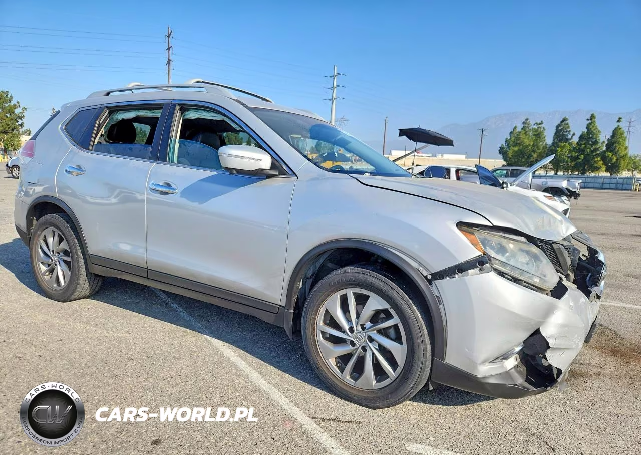 2015 Nissan Rogue Sl VIN:5N1AT2MT9FC861580 - 4