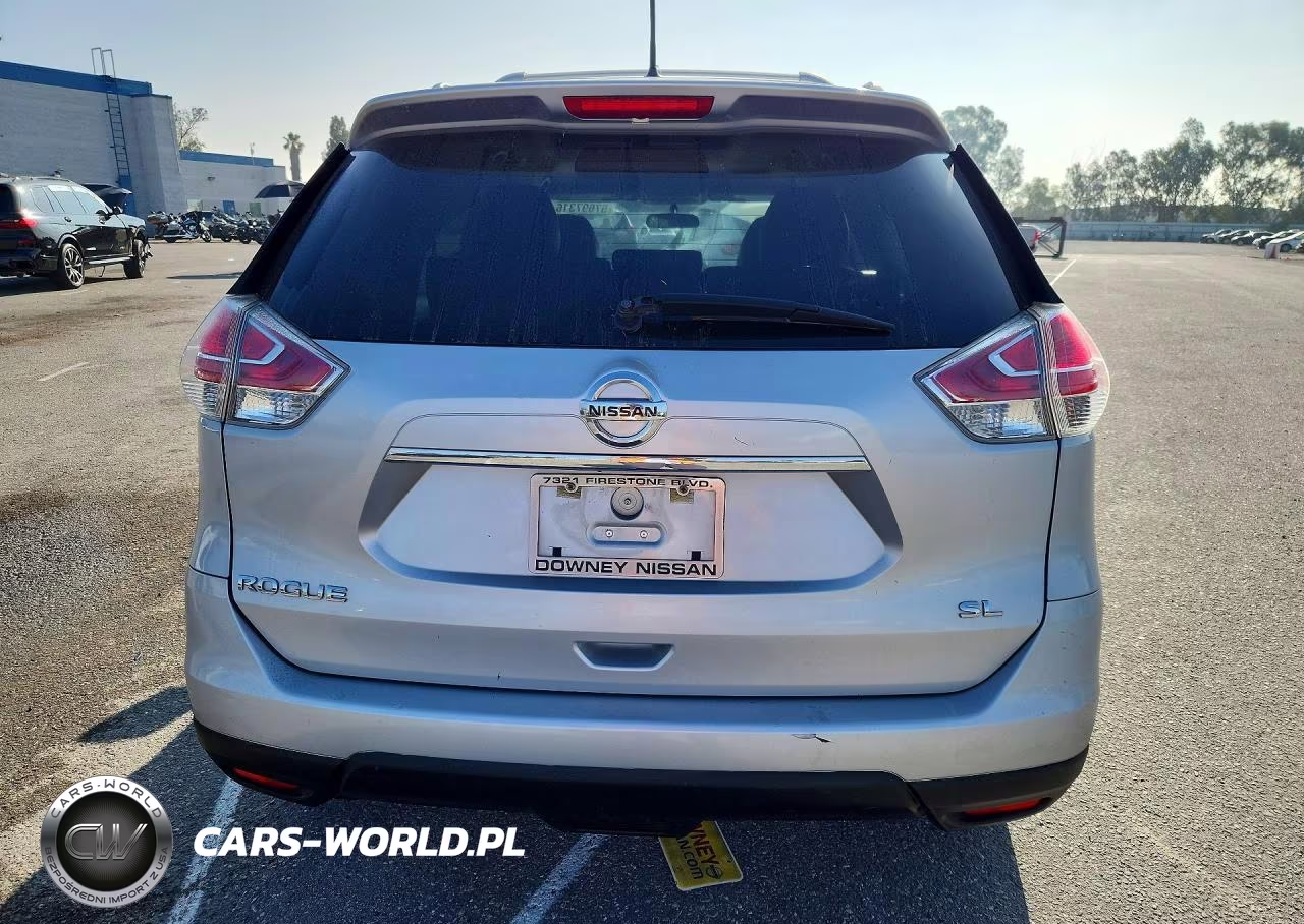 2015 Nissan Rogue Sl VIN:5N1AT2MT9FC861580 - 6