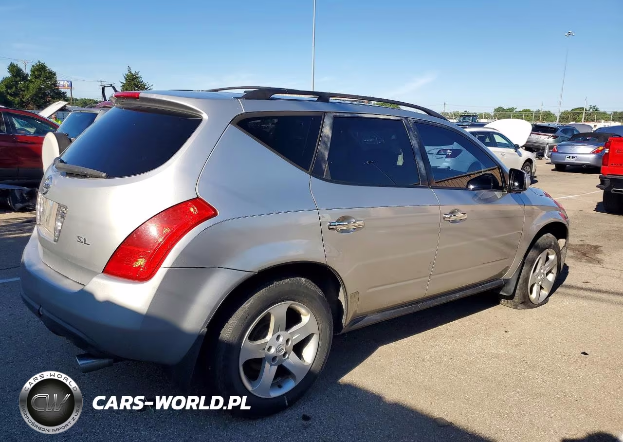 2004 Nissan Murano Sl-Se VIN:JN8AZ08T94W212380 - 3