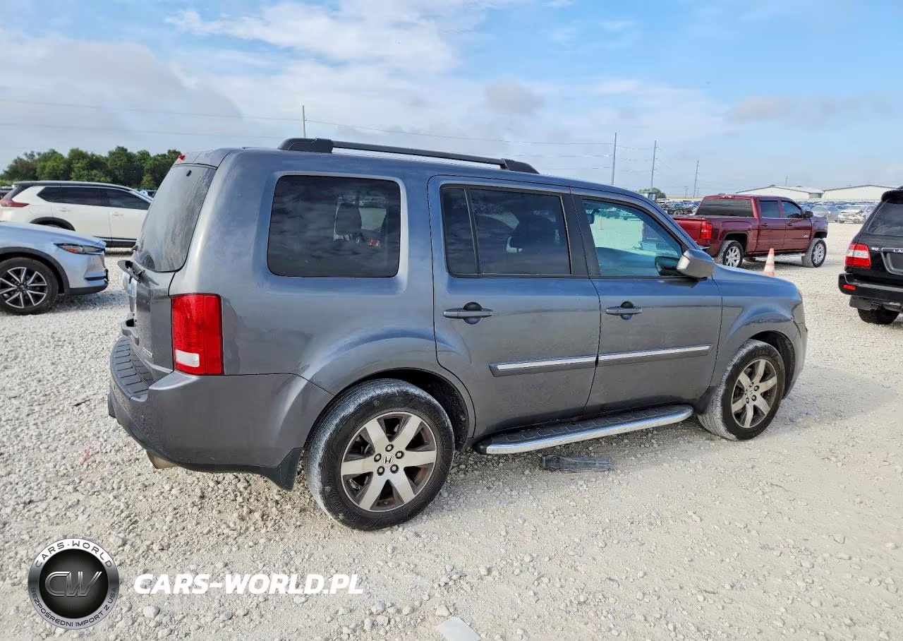2013 Honda Pilot Touring VIN:5FNYF3H9XDB025498 - 3