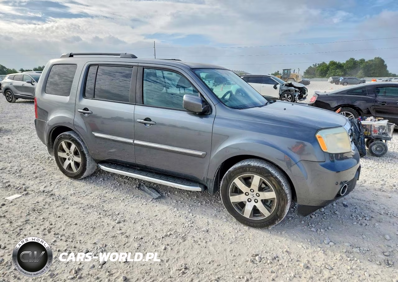 2013 Honda Pilot Touring VIN:5FNYF3H9XDB025498 - 4