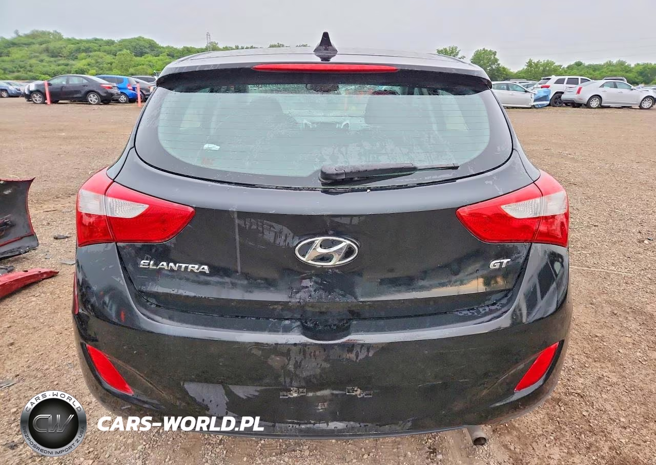 2013 Hyundai Elantra Gt Base VIN:KMHD35LE7DU129652 - 6