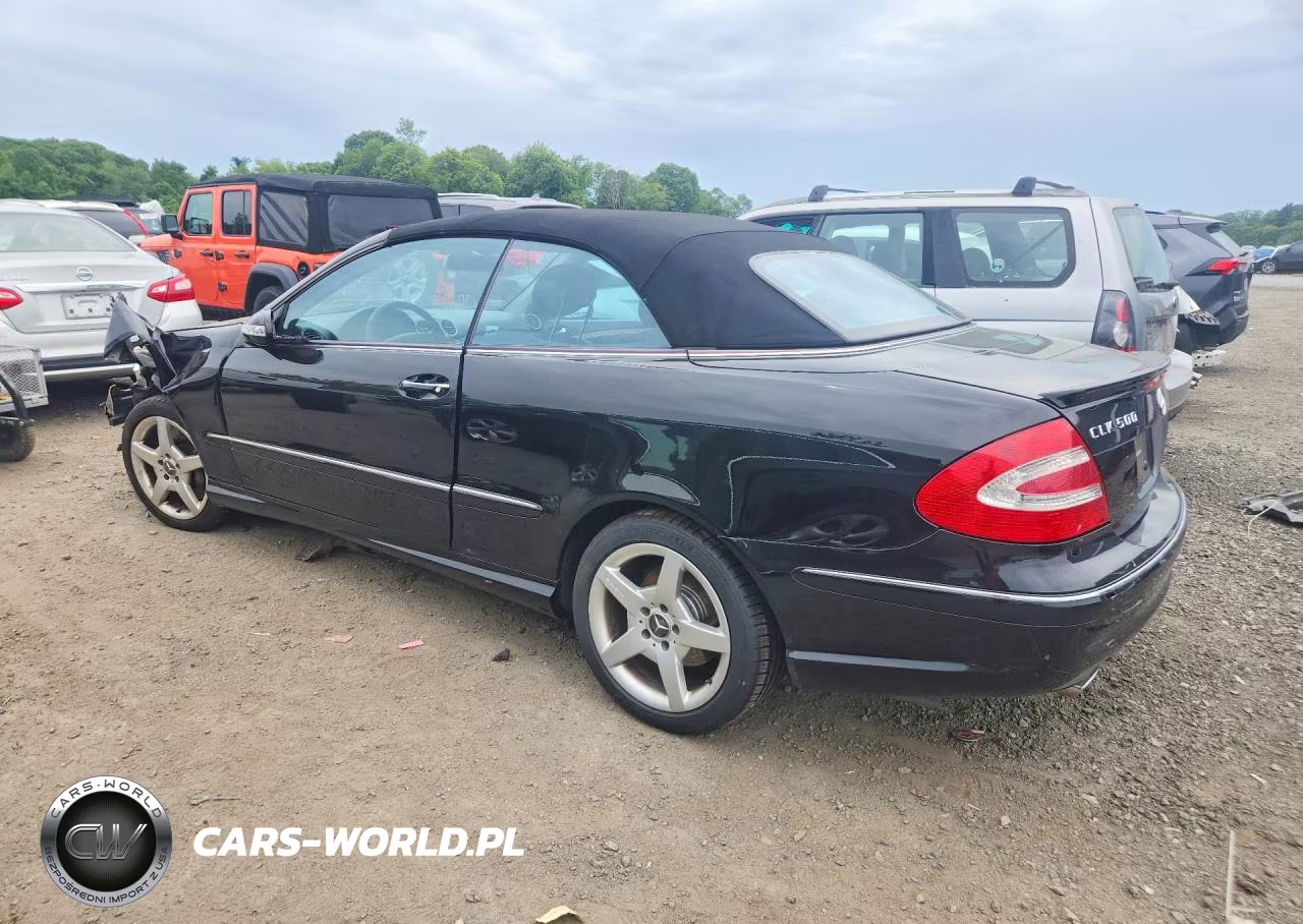 2005 Mercedes-Benz Clk 500 VIN:WDBTK75J95F123493 - 2