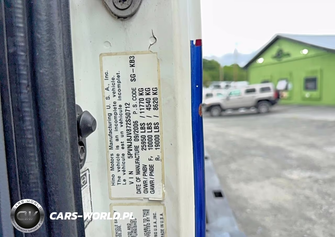 2007 Hino 258-268 Rollback Tow Truck VIN:5PVNJ8JV872S50712 - 10
