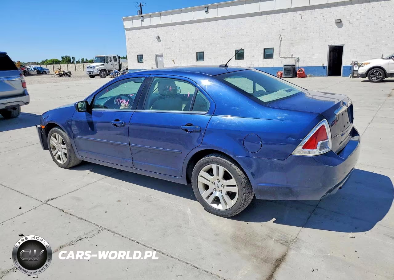 2007 Ford Fusion Sel VIN:3FAHP08157R180796 - 2