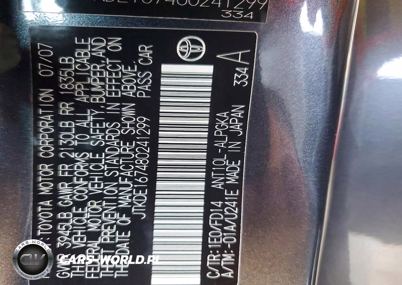 2008 Scion Tc Base VIN:JTKDE167480241299 - 12