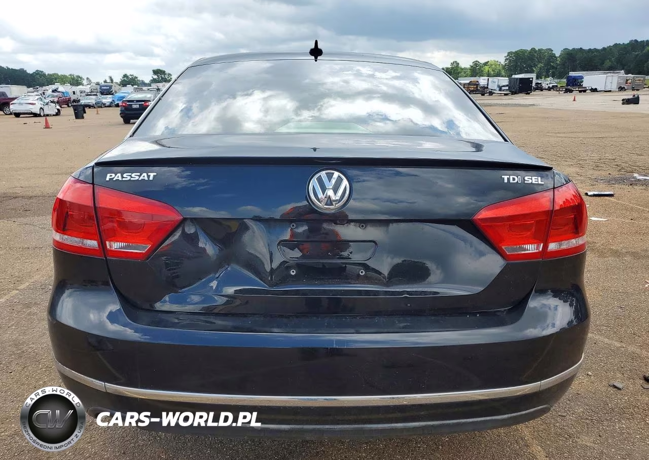 2013 Volkswagen Passat Sel VIN:1VWCN7A32DC022616 - 6
