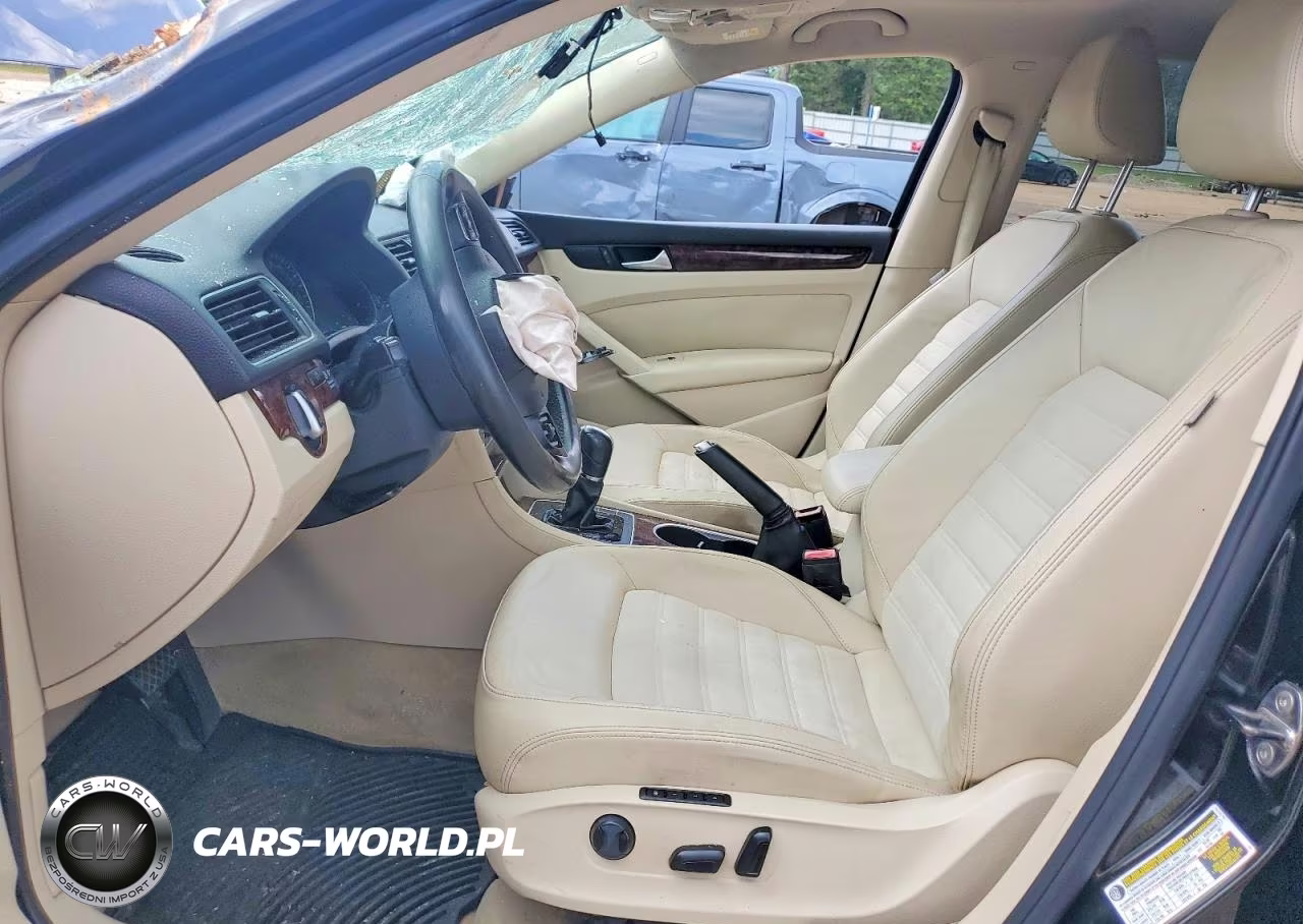 2013 Volkswagen Passat Sel VIN:1VWCN7A32DC022616 - 7