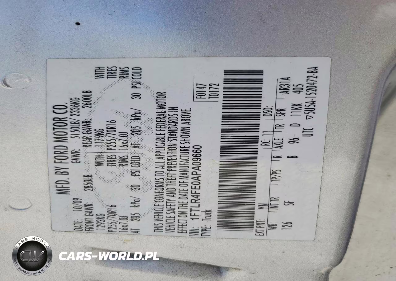2010 Ford Ranger Super Cab VIN:1FTLR4FE0APA09660 - 12