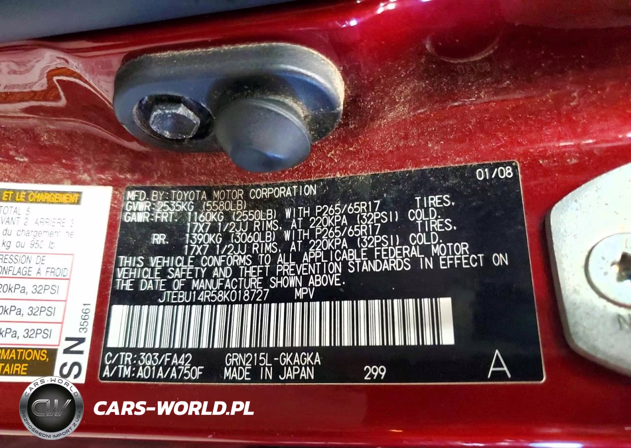2008 Toyota 4Runner Sr5 VIN:JTEBU14R58K018727 - 13