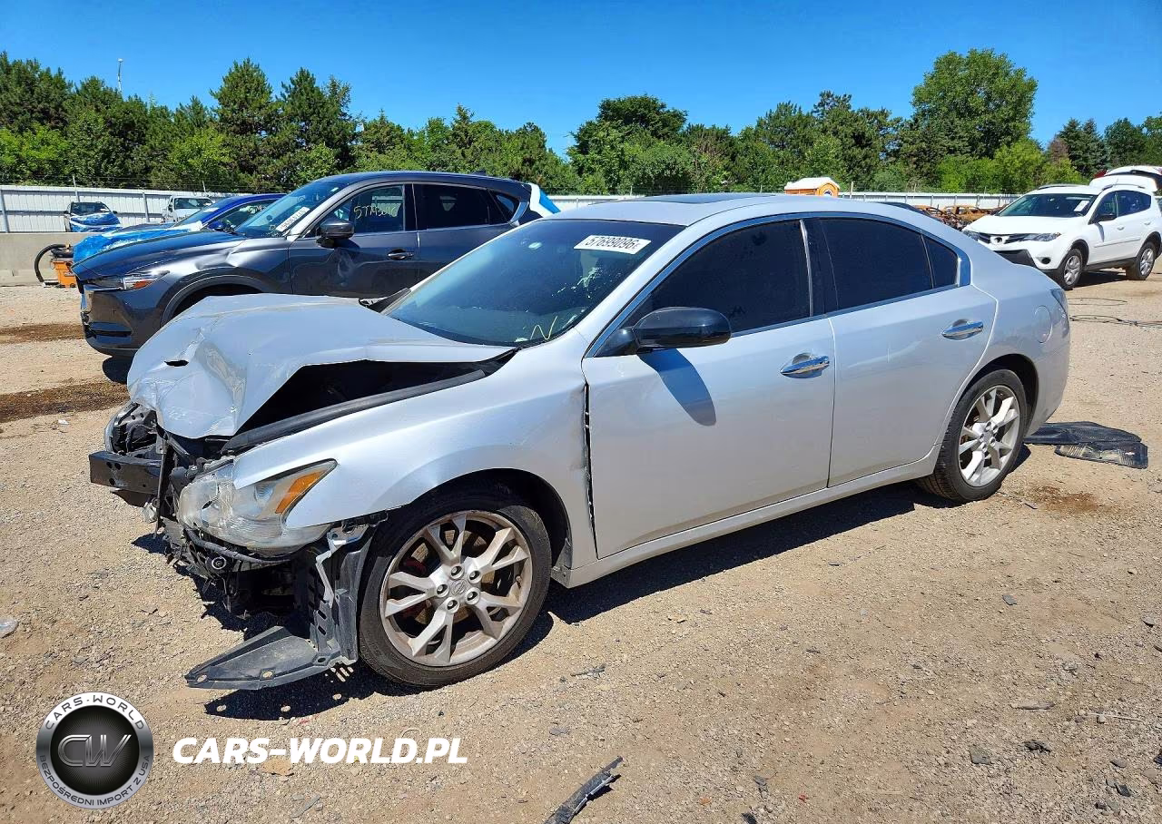 2014 Nissan Maxima 3.5 S VIN:1N4AA5APXEC906453 - 1