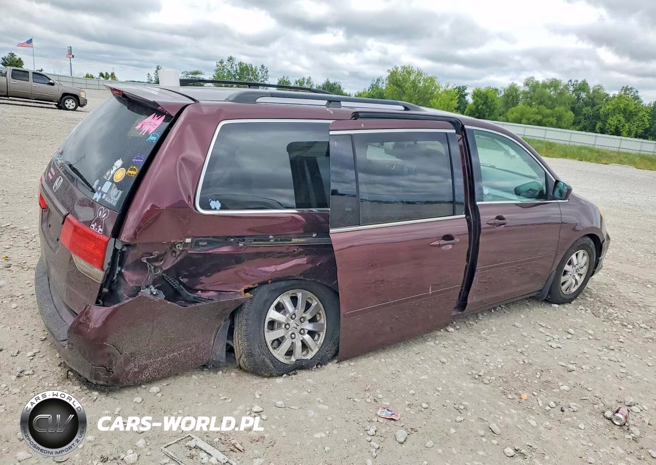 2010 Honda Odyssey Ex VIN:5FNRL3H46AB022482 - 3