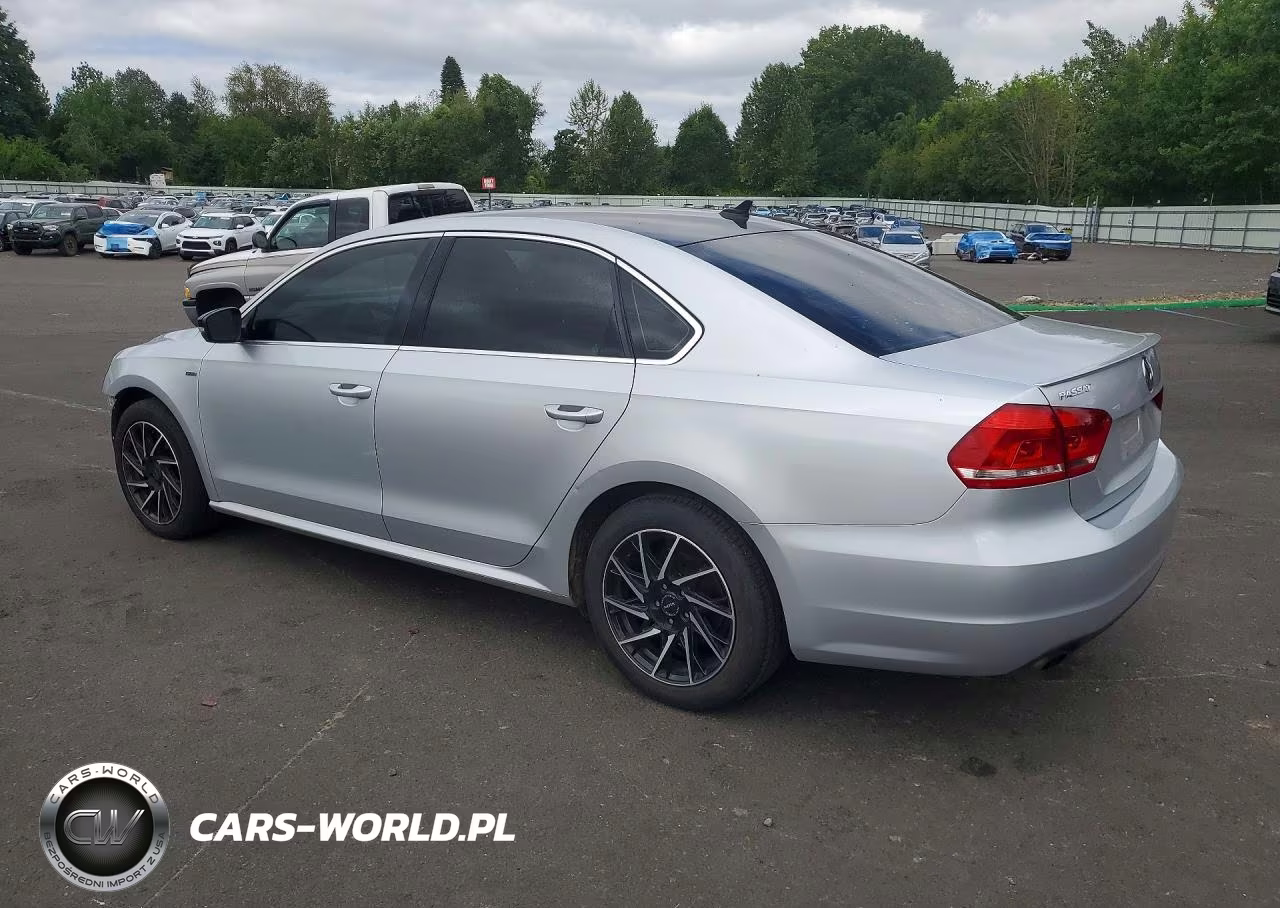 2015 Volkswagen Passat Se VIN:1VWBT7A30FC098467 - 2