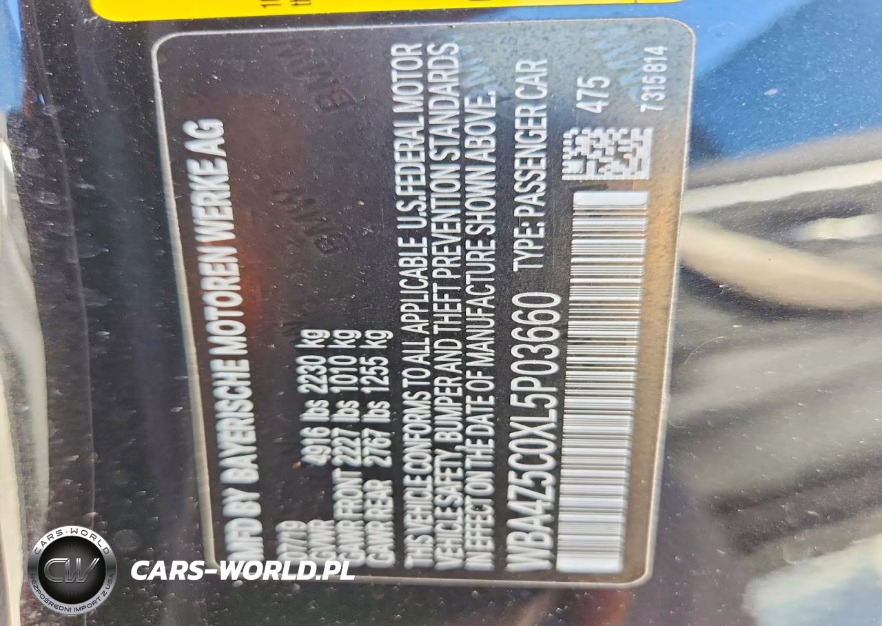 2020 BMW 440I VIN:WBA4Z5C0XL5P03660 - 12