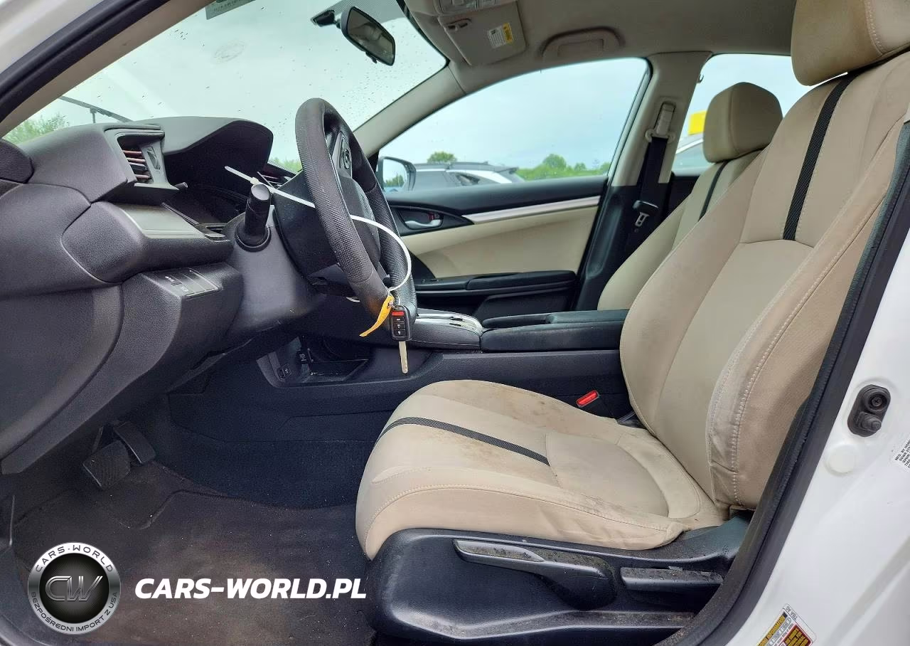 2018 Honda Civic Lx VIN:19XFC2F5XJE009071 - 7