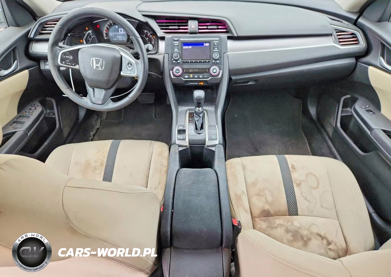 2018 Honda Civic Lx VIN:19XFC2F5XJE009071 - 8