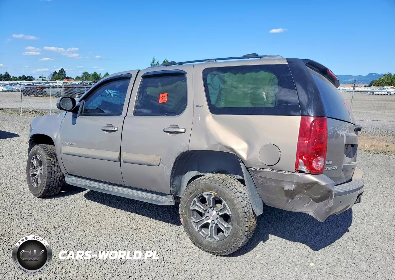 2007 GMC Yukon VIN:1GKFK13067R346277 - 2