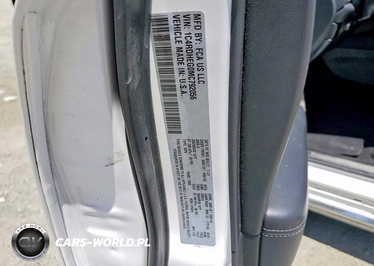 2021 Dodge Durango Citadel VIN:1C4RDHEG0MC792056 - 14