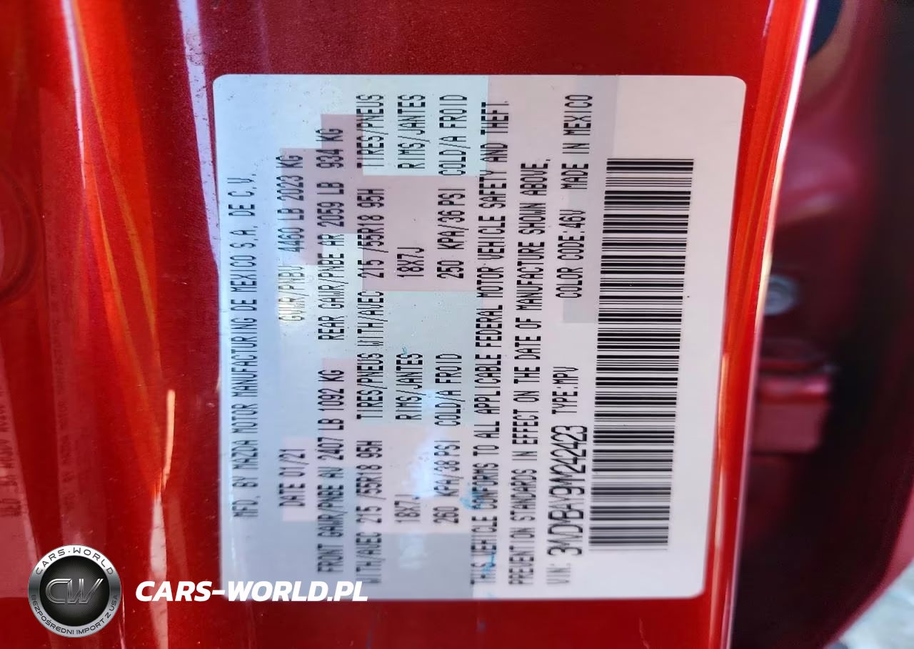 2021 Mazda Cx-30 VIN:3MVDMBAY9MM242423 - 14