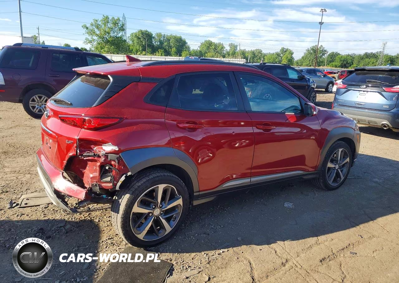 2020 Hyundai Kona Ultimate VIN:KM8K53A52LU476801 - 3