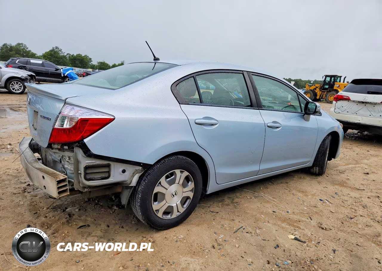 2012 Honda Civic VIN:JHMFB4F27CS009127 - 3