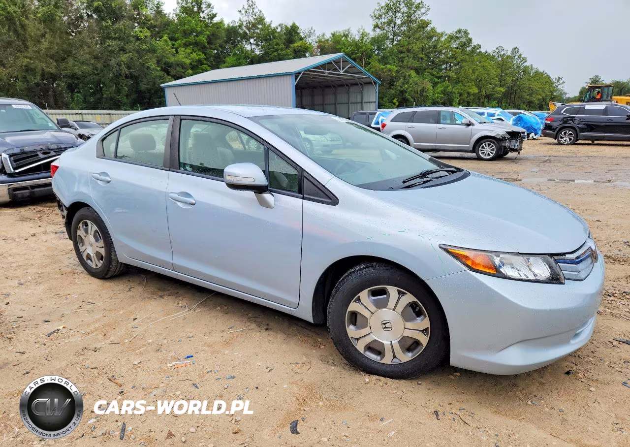 2012 Honda Civic VIN:JHMFB4F27CS009127 - 4