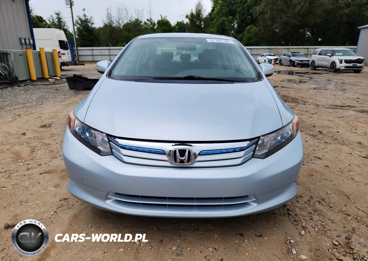 2012 Honda Civic VIN:JHMFB4F27CS009127 - 5