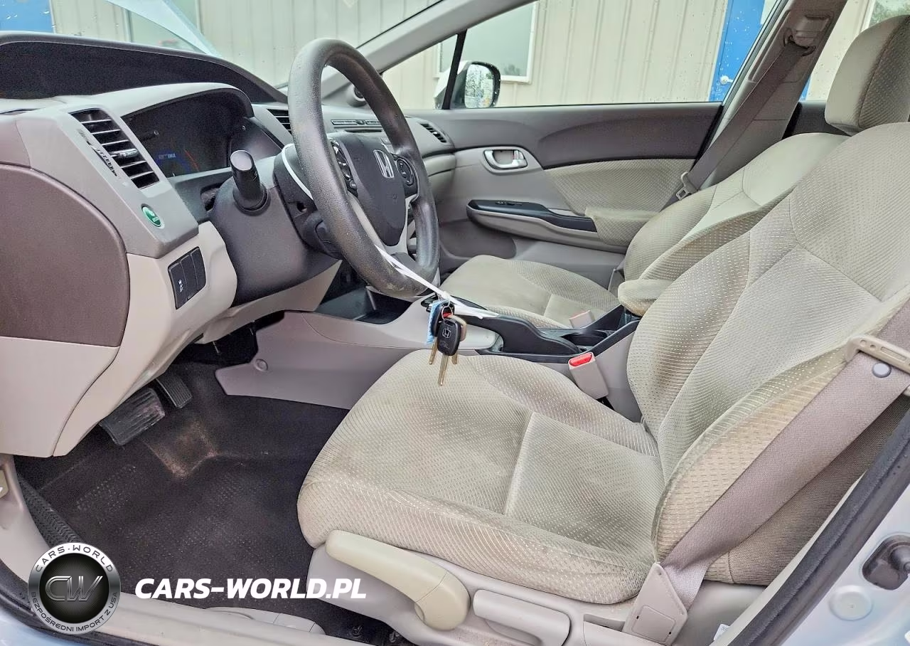 2012 Honda Civic VIN:JHMFB4F27CS009127 - 7