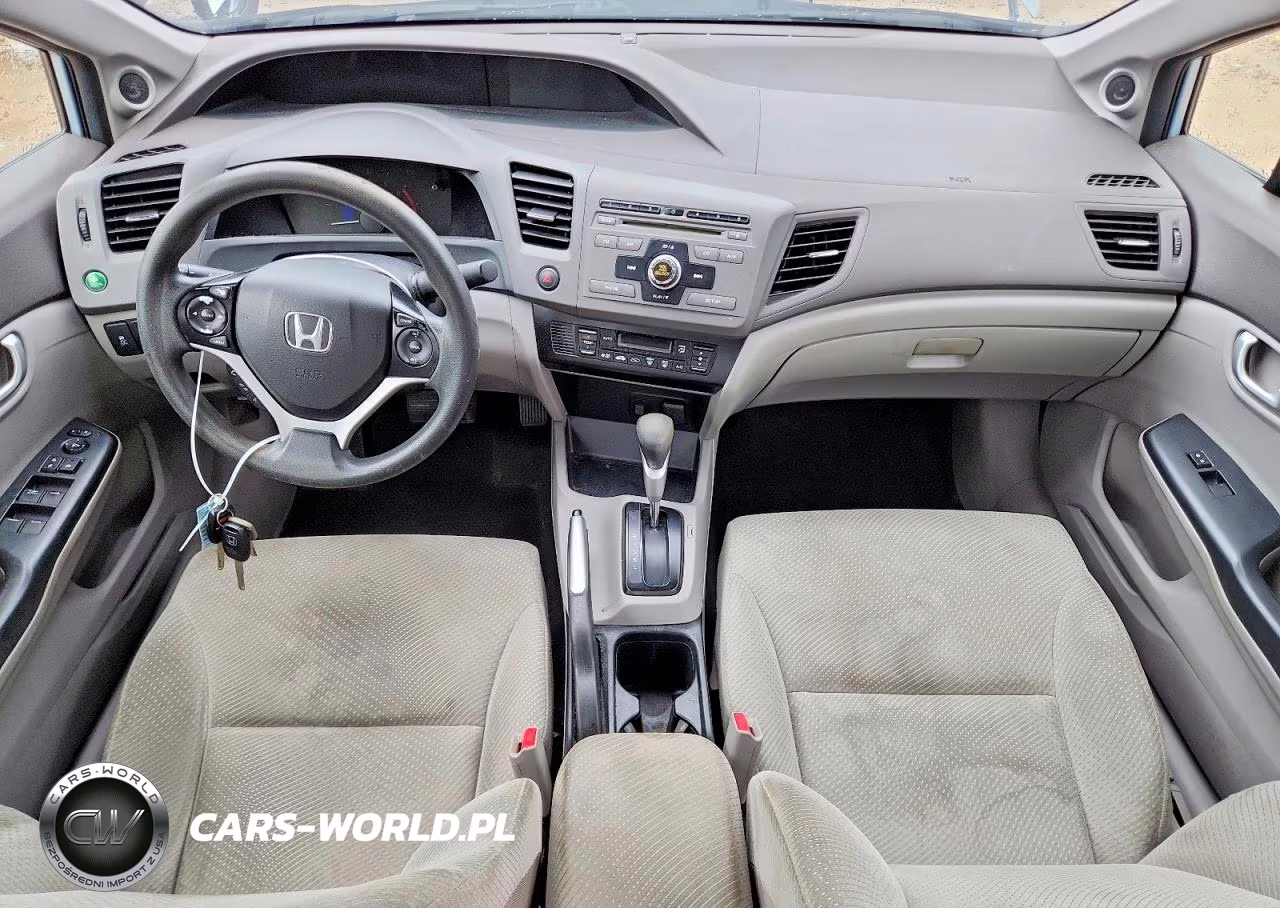 2012 Honda Civic VIN:JHMFB4F27CS009127 - 8