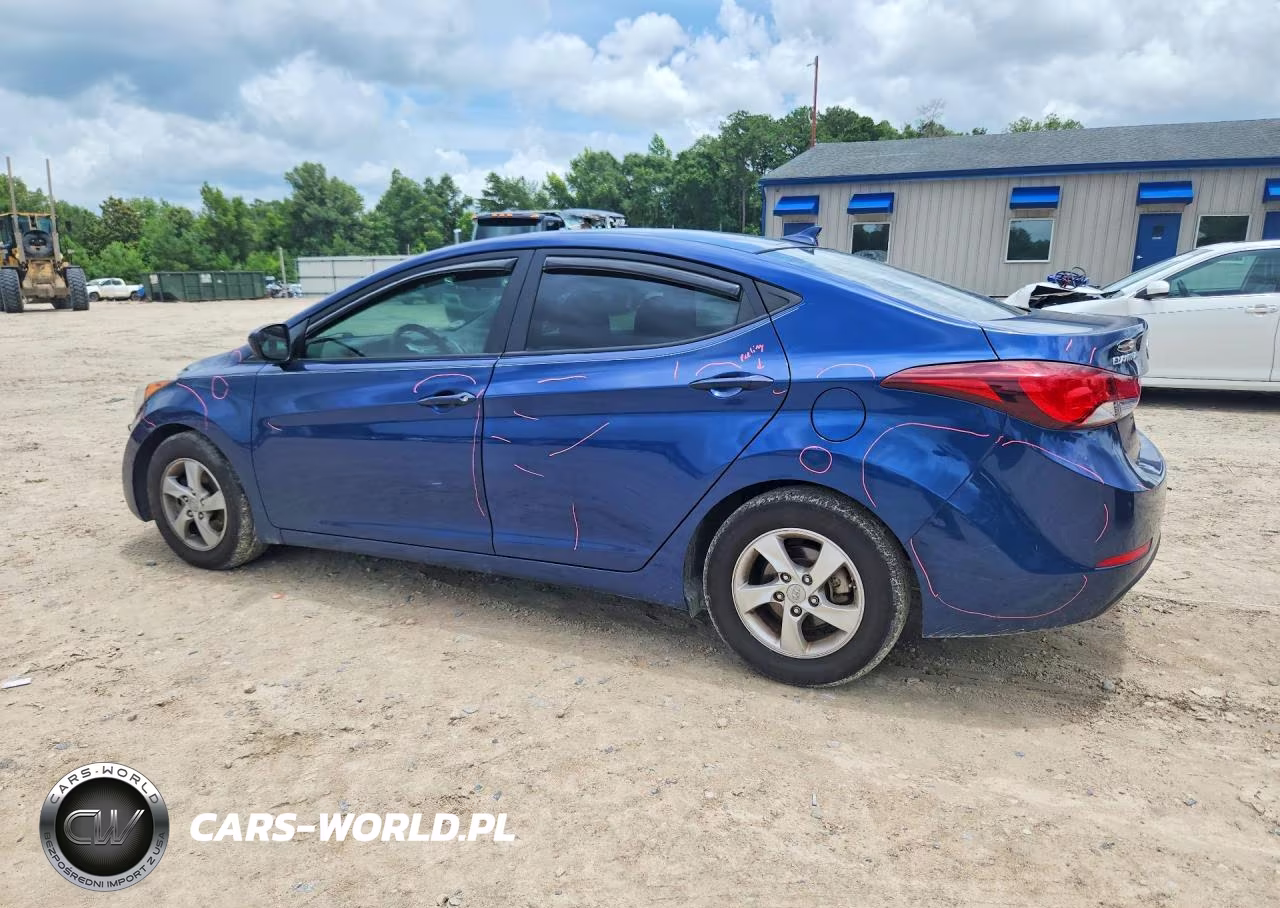 2015 Hyundai Elantra Se VIN:5NPDH4AE8FH564924 - 2