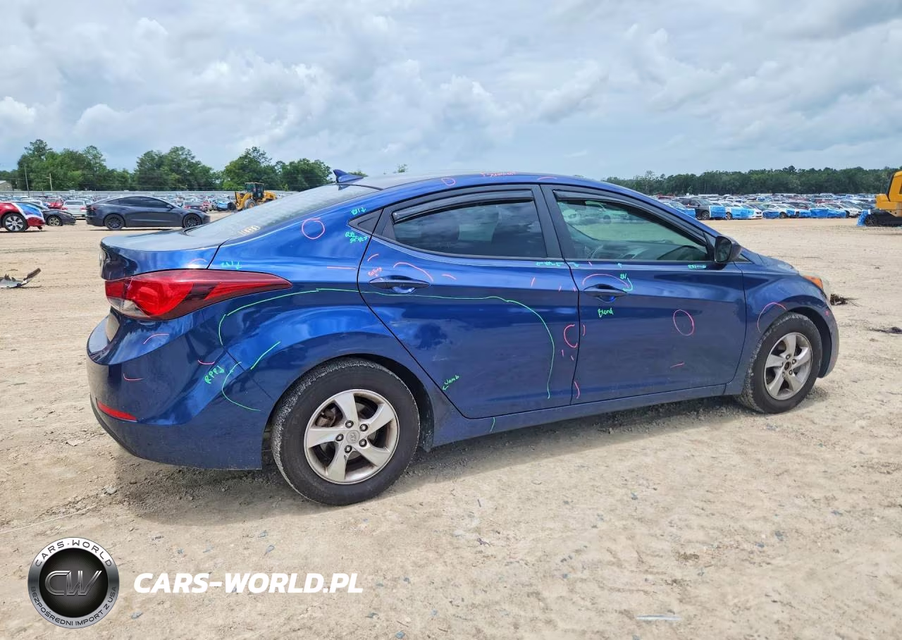 2015 Hyundai Elantra Se VIN:5NPDH4AE8FH564924 - 3